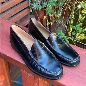 Weejuns G.H.Bass Penny Loafers sz 8 Black